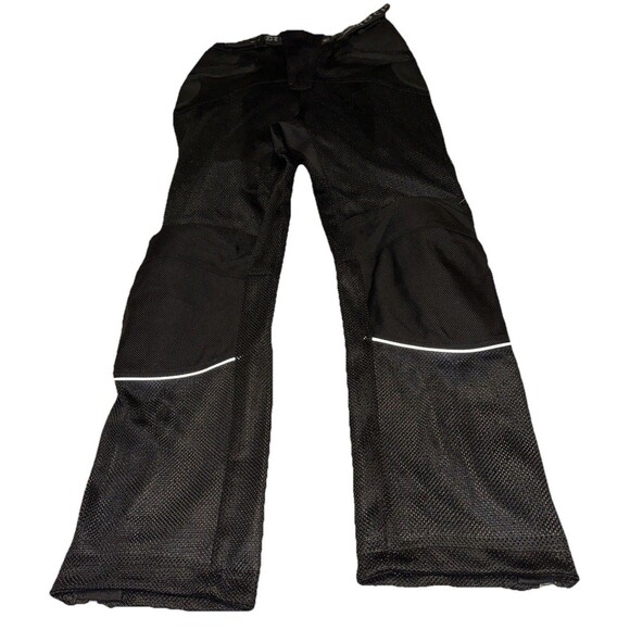 Joe Rocket Mens Black Mesh Motorcycle Pants Size MEDIUM 32x32 - Picture 1 of 16